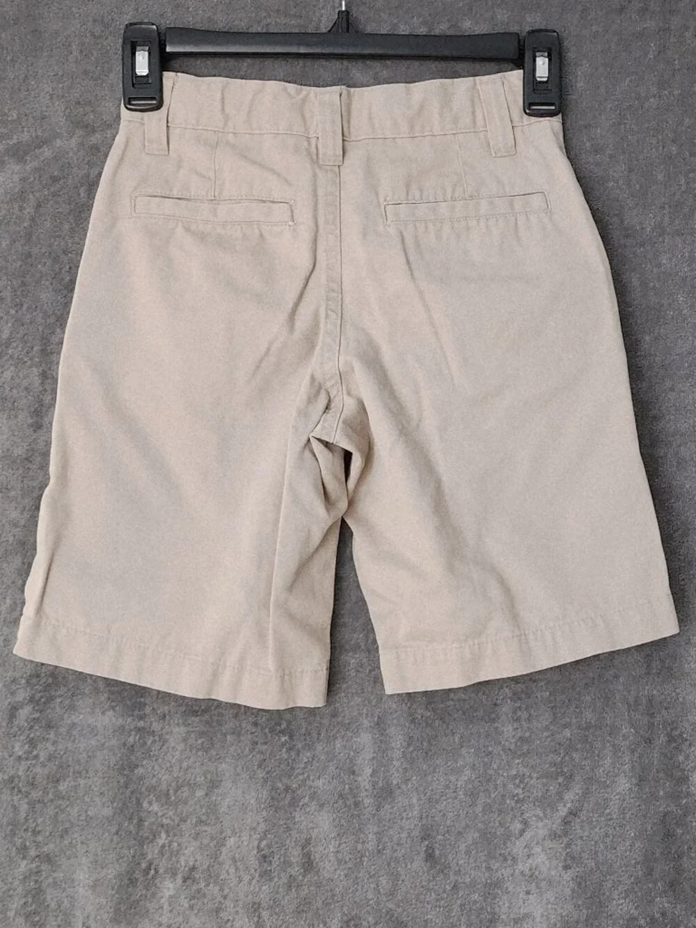 LIKE NEW! Old Navy Boys Flat Front Chino Uniform Shorts; Color: Khaki; Size: 7